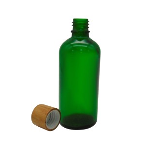 MBK 100ml Green Glass Bottle with Metal Perfum Pump factory – Menbank