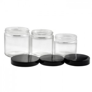 MBK 12OZ Wide Mouth Glass Coffee Food Jar with Plastic Lid – Menbank