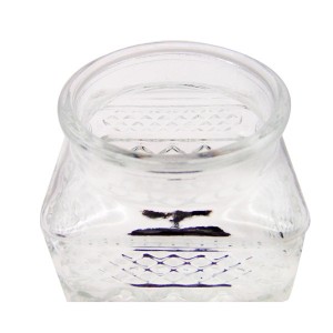 Anchor Hocking WEXFORD sugar canister with lid