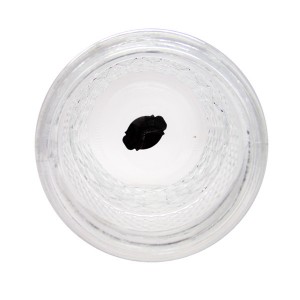 1L Antique Large Wide Mouth Diamond Glass Dessert Jar