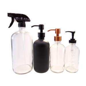 Leading Manufacturer for Glass Spray Bottle – 60ml Frost Glass Bottle with Spray Pump – Menbank