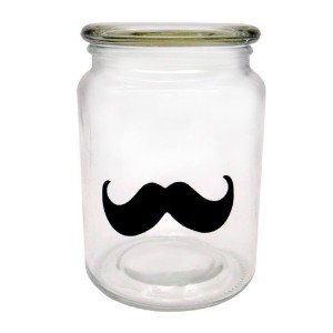 22OZ Classic Glass Candle Jar with Flat Glass Lid – Menbank