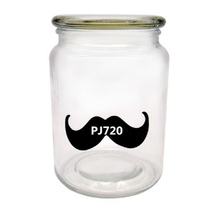 22OZ Classic Glass Candle Jar with Flat Glass Lid – Menbank