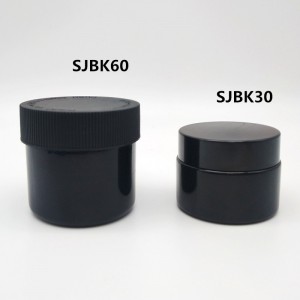 3OZ 4OZ Glass Jars for Packaging Cannabis Flower