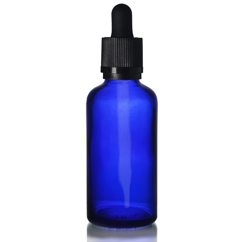 China Cheap price Small Glass Bottles - MBK 50ml Blue Glass Dropper Bottle – Menbank