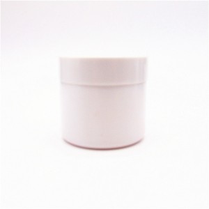MBK packaging 2oz jar 60ml white glass jar with white ABS lid – Menbank