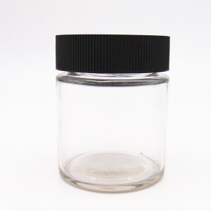 MBK 3OZ 90ml Clear Cannabis Container Jar with Child Resistant Lid – Menbank