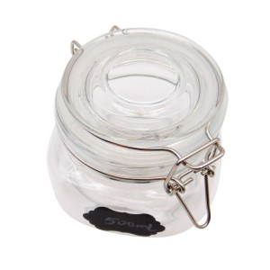 China Supplier Storage Glass Clip Jar 500ml airtight – Menbank