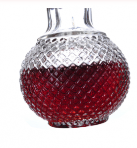 European Whisky Carafe Glass Scotch Decanter with Stopper