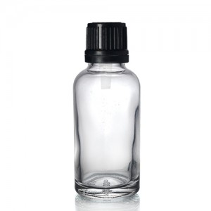 30ml Clear Glass Dropper Bottle