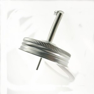 70mm Stainless Steel Mason Jar Oil Infusions Lid Pour Spout Lid – Menbank
