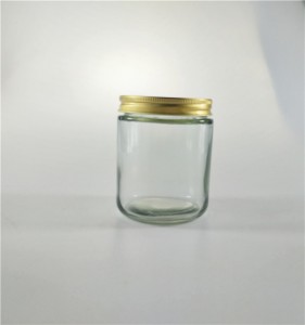 Wholesale Price Glass Quart Jar – MBK 8OZ Commercial Wide Mouth Clear Glass Candle Jar