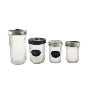 Wholesale Price China Glass Jar Set – Classic Bamboo 1 Pint Quilted Crystal Glass Mason Jar Tumbler with Lid – Menbank