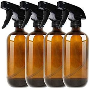 16OZ Amber Kombucha Glass Bottle with Screw Lid