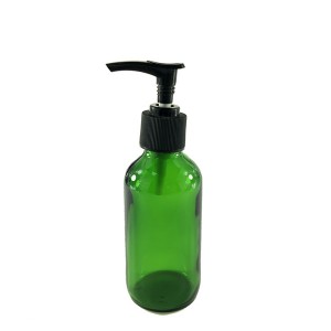 120ml Green Glass Bottle with Screw Lid – Menbank