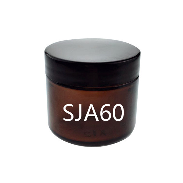 Discount wholesale Glass Bottle With Straw - MBK Packaging 2OZ 60ML Amber Glass Straight Sided Jar Salve Balm Jar – Menbank