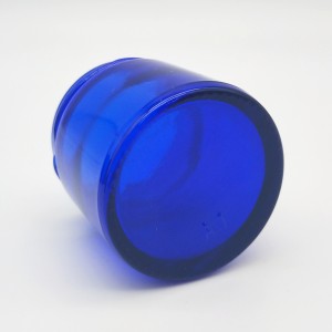 100% Original Mason Jar Metal Lid – MBK Packaging 30ml Round Blue Glass Lotion Cream Jar With Screw Top Lid – Menbank