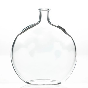 250ml 500ml Flask Glass Vodka Bottle with Cork