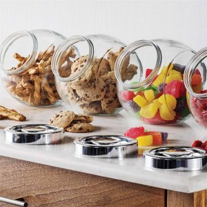 Air Tight Glass Penny Candy Jars
