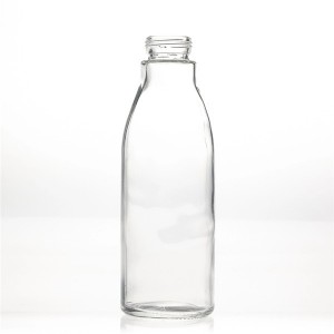 500ml 16OZ Glass Sport Water Bottle with Stainless Steel Lid