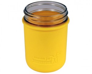 8OZ 12OZ Glass Baby Food Mason Jar with Silicone Sleeves