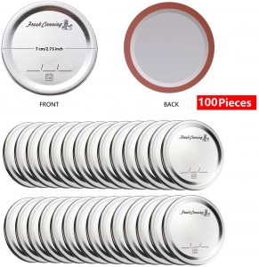 70mm Regular mouth Mason Jar Split Lid