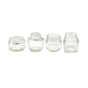 Ball Shape Glass Beverage Juice Bottle with Screw Cap