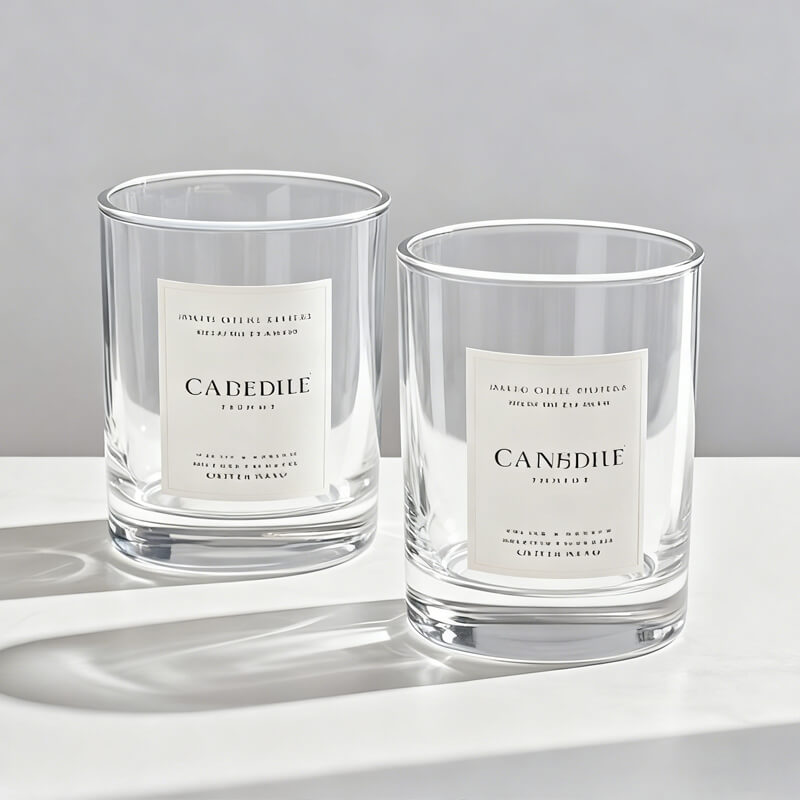 10 oz Classic Recycled Glass Candle Jars for Making Candle