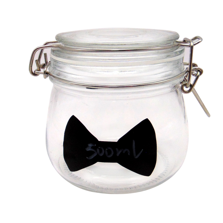 glass storage jar