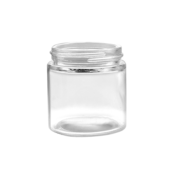 clear glass jar 3oz 90ml