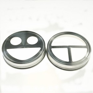 Stainless Steel Mason Jar Toothbrush Holder Lid