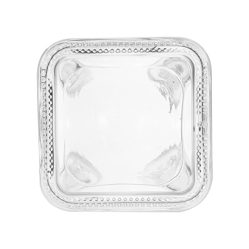 3oz Square Glass Container with Child Resistant Cap