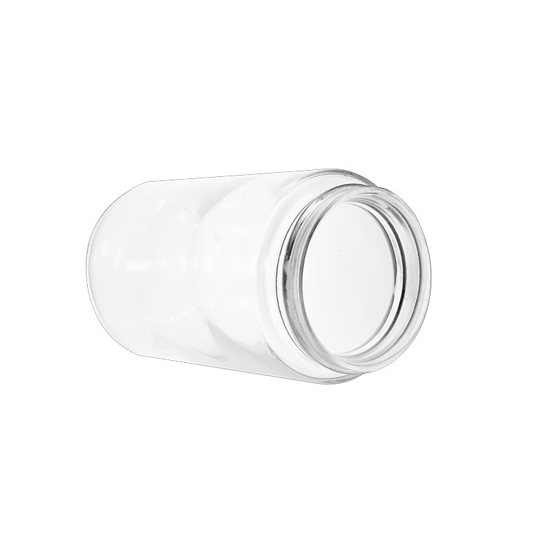 10 oz Cannabis Glass Container with Black CR Cap