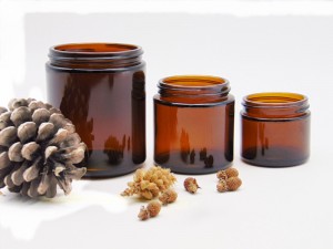 70-400 Neck-8oz Amber Wide Mouth Straight Sided Jars