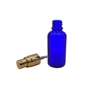 MBK 30ml Cobalt Blue Glass Bottle With Sprayer
