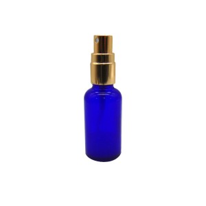 MBK 30ml Cobalt Blue Glass Bottle With Sprayer