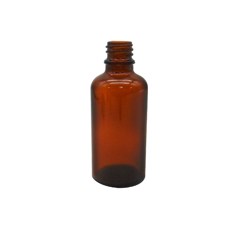 50ml amber glass bottle