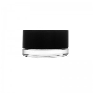 Clear 7g Concentrate Container Child Resistant Glass Jar