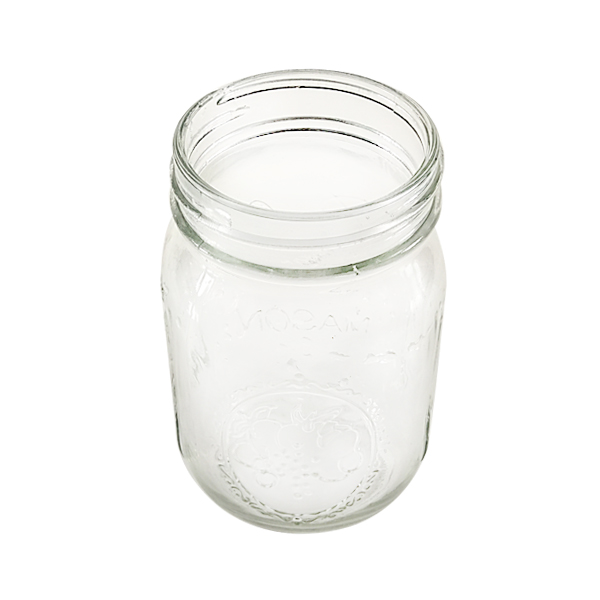 glass mason jar