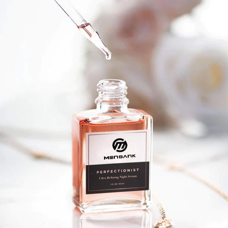 30ml Flat Square Essential Oil Glass Bottle with Dropper