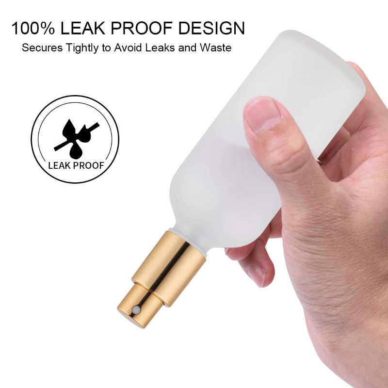 100ml Round Frosted Clear Glass Dropper Bottle Essential Oil