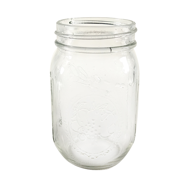 glass mason jar