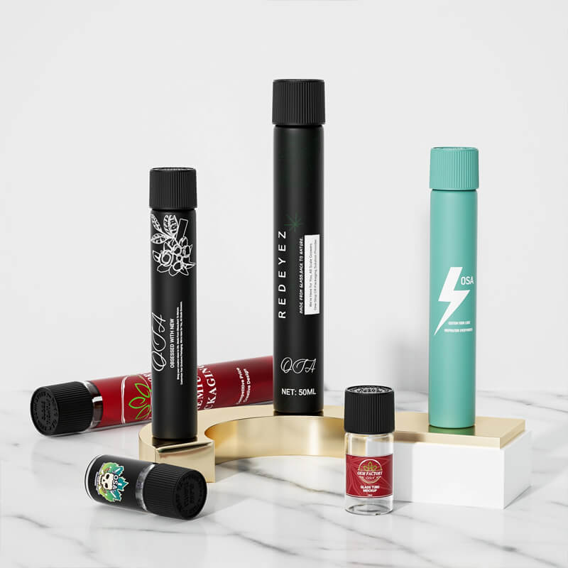 pre-roll tube + CR cap packaging solutions