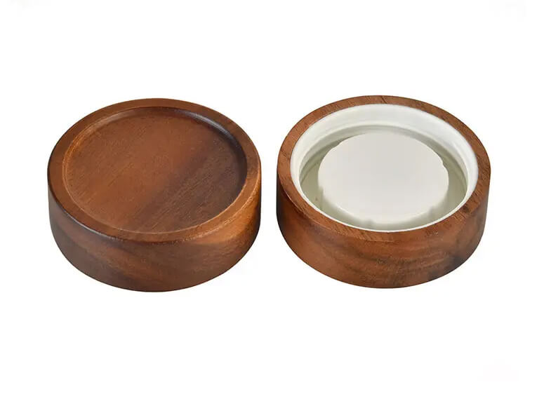wood lid for Glass Storage Jar