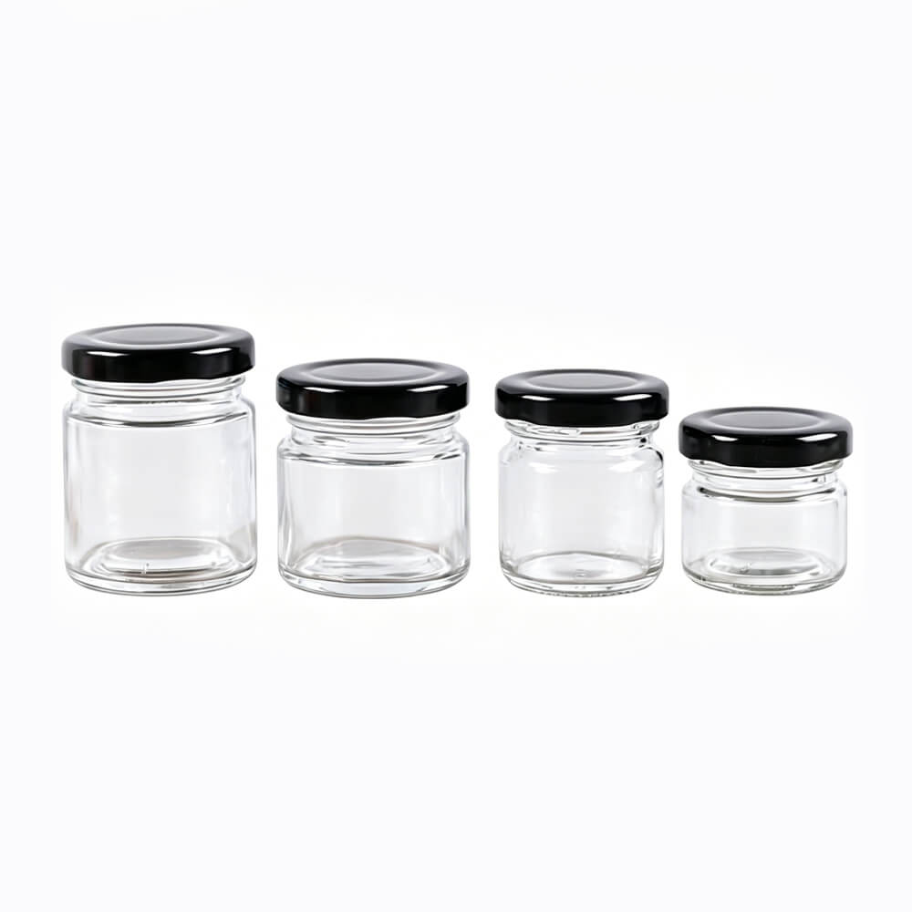 Mini Glass Honey Jar