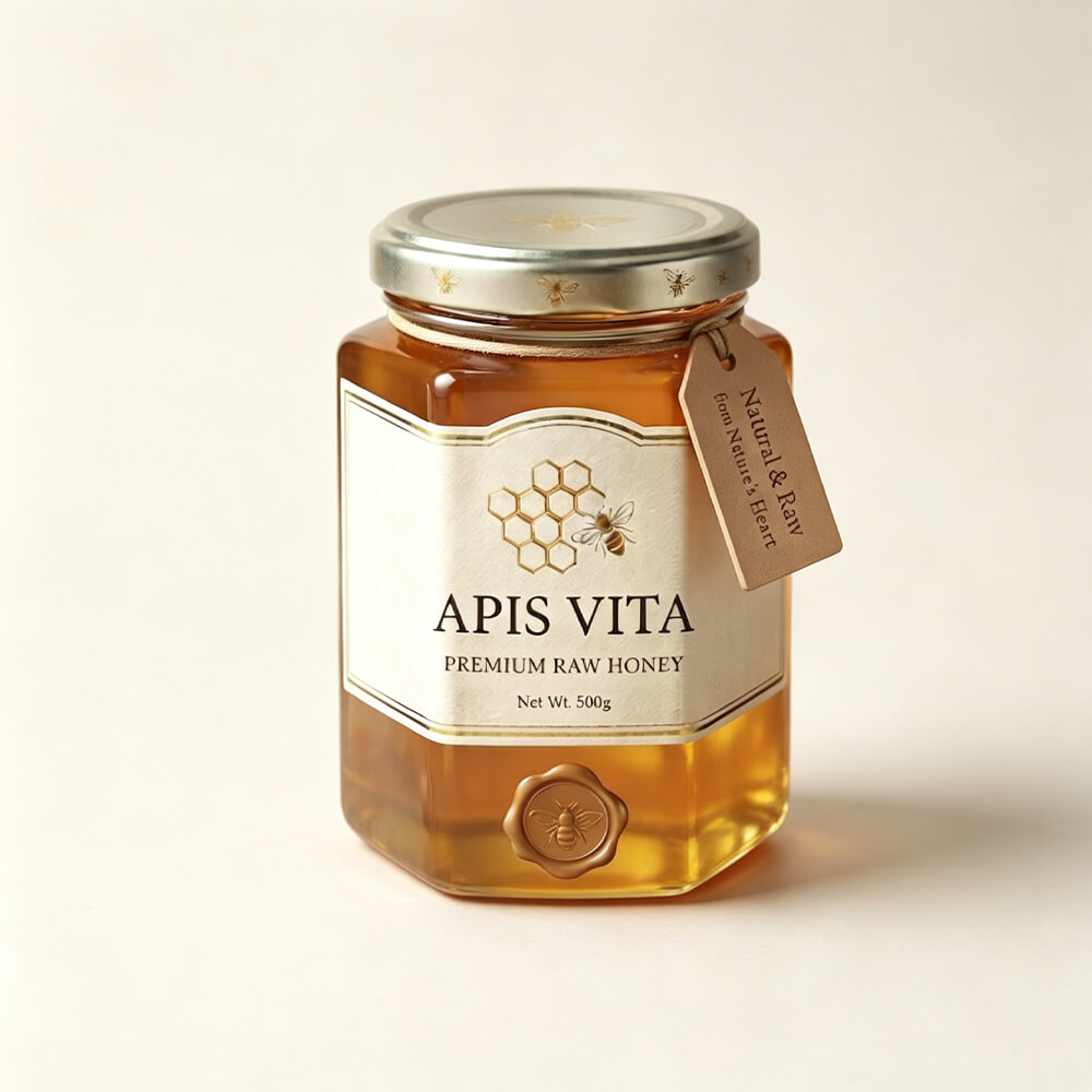 Custom Glass Honey Canning Jar