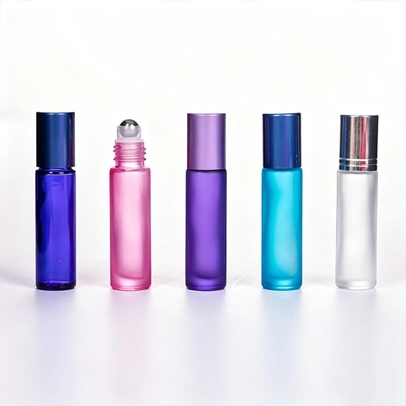 Glass Roll On Perfume Bottle