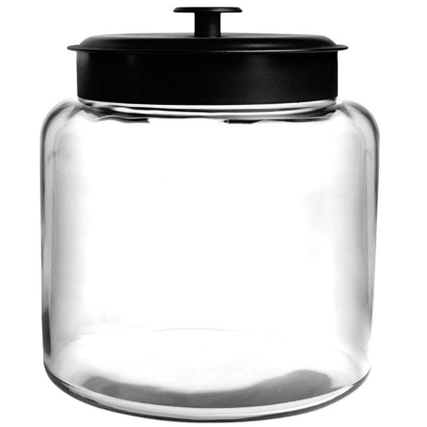 Competitive Price for Fancy Food Storage Glass Jar - 2 gallon Glass flour Jars with Fresh Sealed Brushed Metal Lids – Menbank