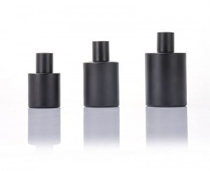 Black Luxury Perfume Bottle with Box 30ml 50ml 100ml | Custom Men’s Fragrance Packaging OEM