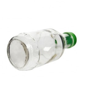 16oz BBQ Clear Glass Sauce Bottle